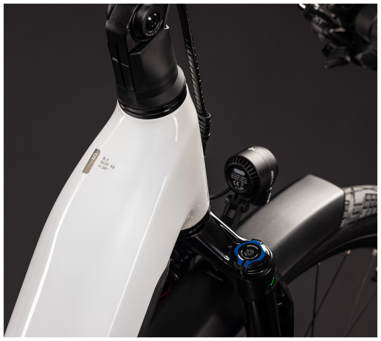 Cube Kathmandu Hybrid ONE11 HPC SLX 800 metallicwhite´n´prizm Easy Entry-2