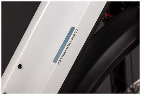 Cube Kathmandu Hybrid ONE11 HPC SLX 800 metallicwhite´n´prizm Easy Entry-3