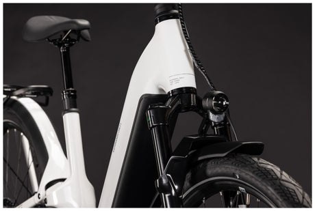 Cube Kathmandu Hybrid ONE11 HPC SLX 800 metallicwhite´n´prizm Easy Entry-5
