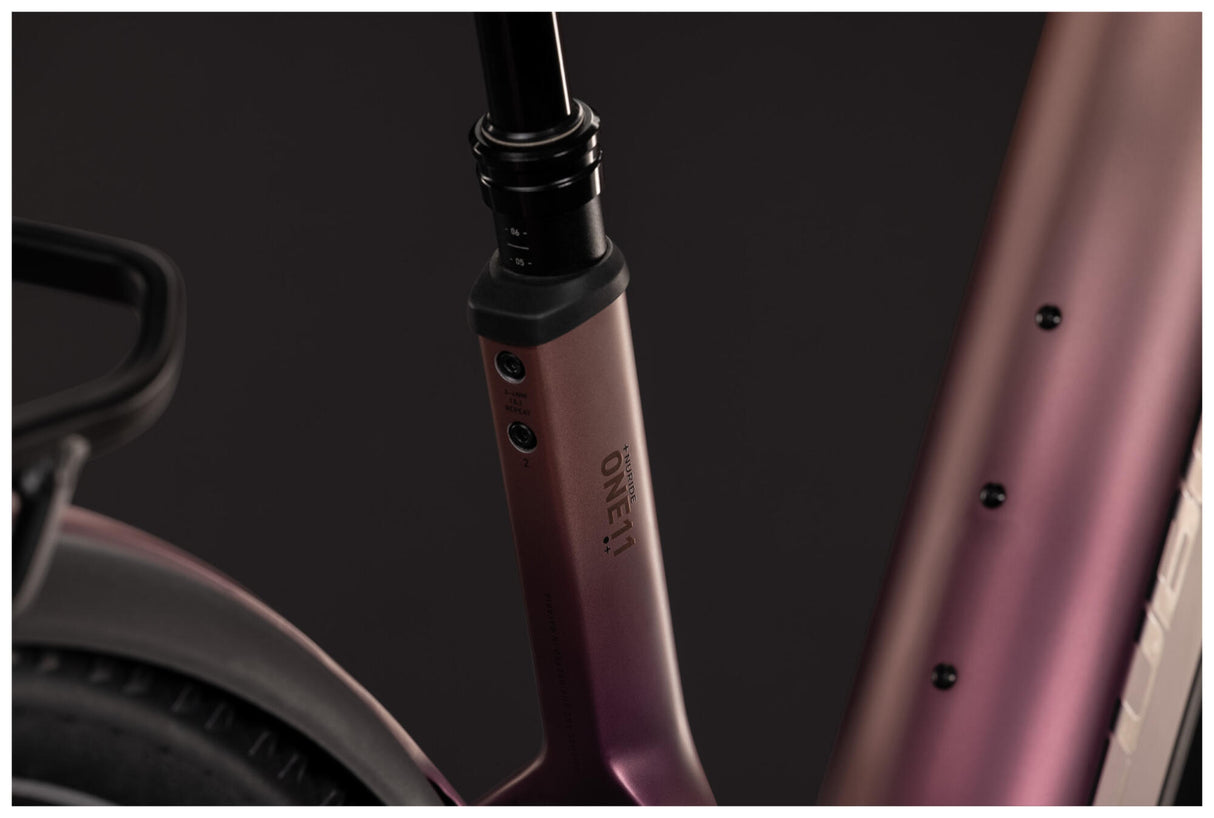 Cube Nuride Hybrid ONE11 HPC SLX 800 mauve´n´black Easy Entry-3