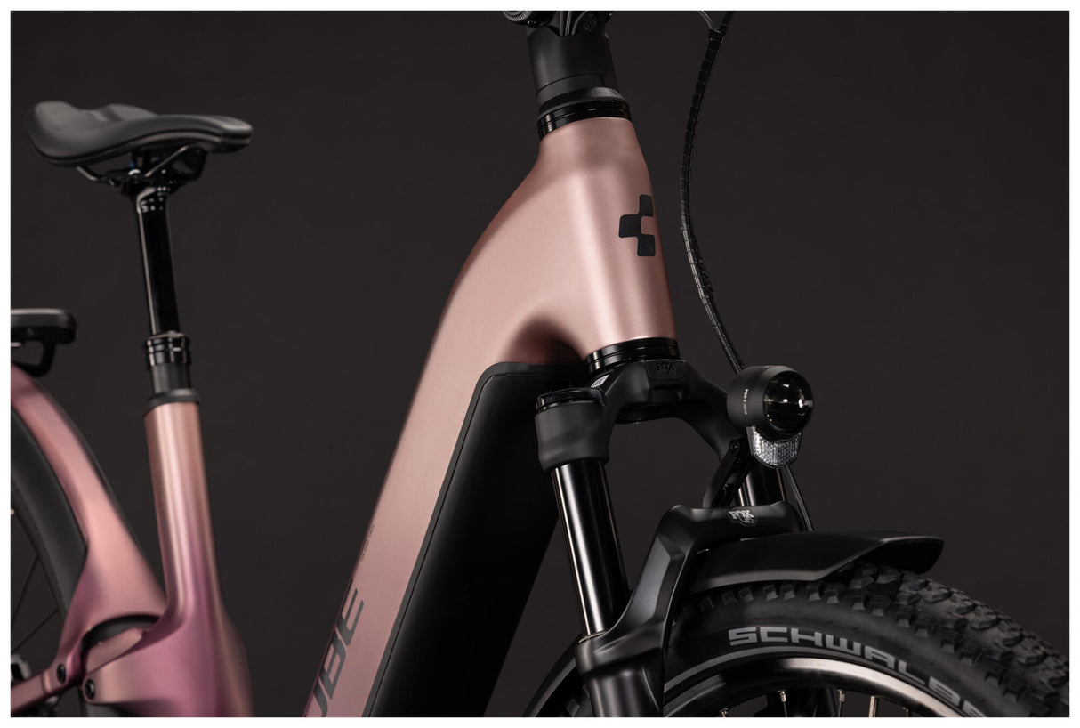 Cube Nuride Hybrid ONE11 HPC SLX 800 mauve´n´black Easy Entry-5