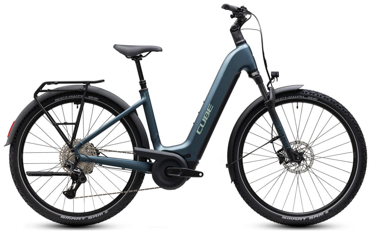 Cube Nuride Hybrid Pro 800 deepteal´n´blue Easy Entry-0