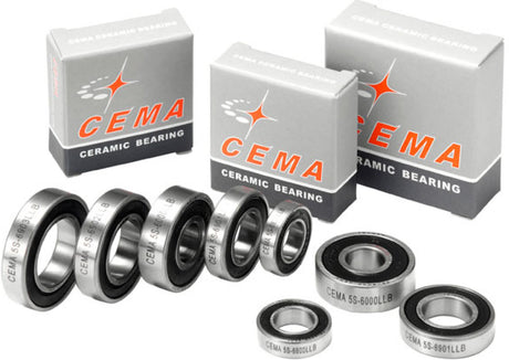 Cema Nabenlager 6802 15 x 24 x 5 Stahl-0