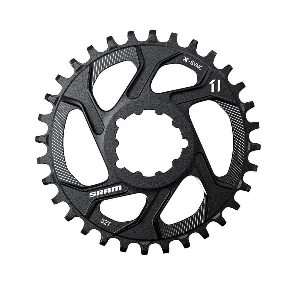 Sram Kettenblatt X-Sync Eagle 6 mm Offset 32T. schwarz-gold-0