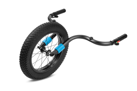 Cube Fat Wheel Jogger Kit für Kinder Fahrradanhänger Double black-0